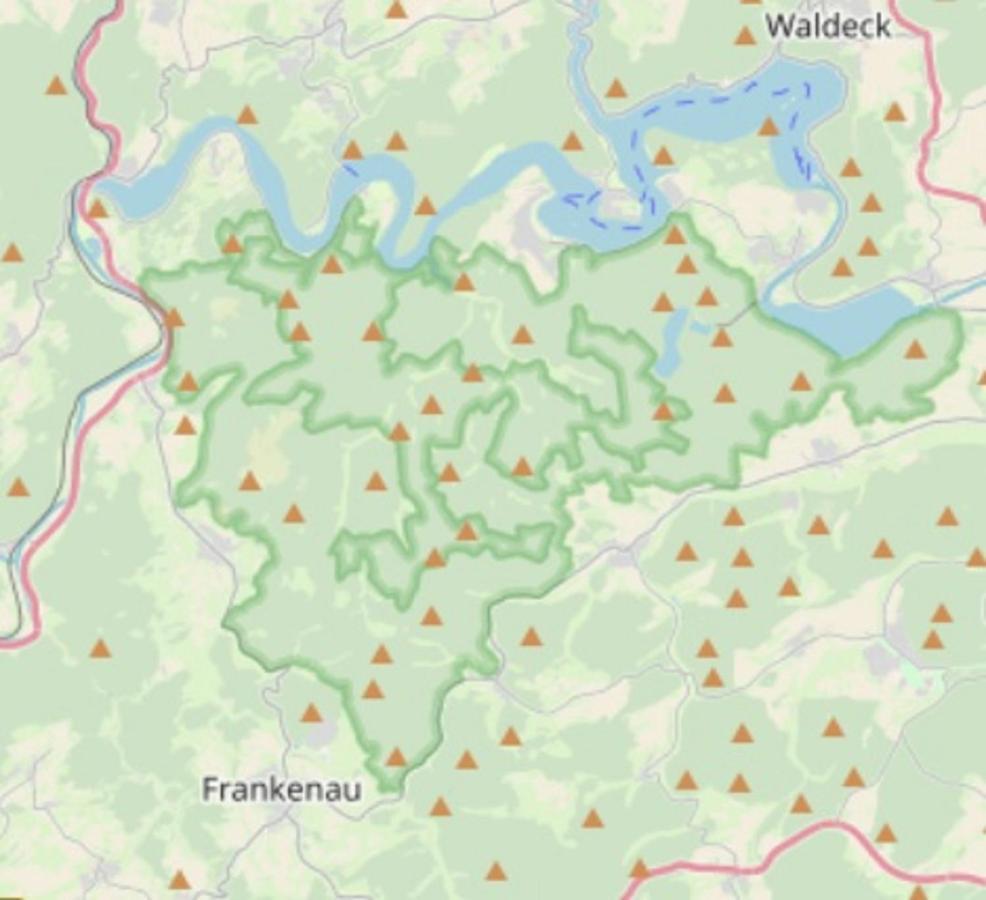 Frankenau Fewo Kellerwald Bagian luar foto